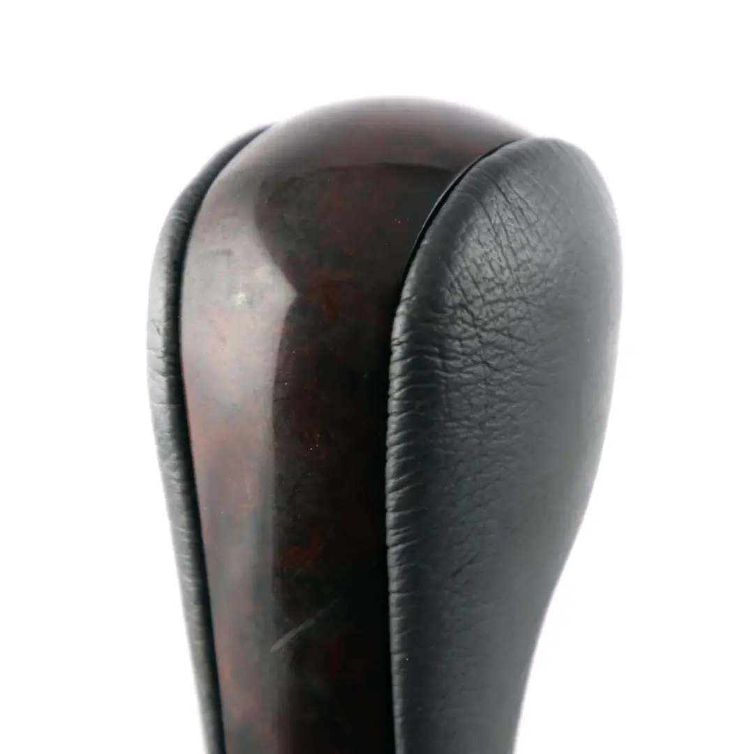 Hebelknopf Griff Leder Holz Dekor Automatik für MINI Cooper One R50 R52 mit Teilenummer 7523444 MINI Cooper One R50 R52 Hebelknopf Griff Leder Holz Dekor Automatik - SKU 7523444 - Teilenummer 7523444