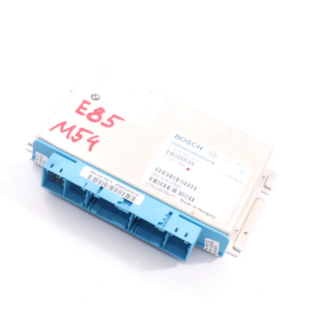 BMW E46 Z4 E85 M54 Automatic Gearbox ECU Control Module EGS - SKU 7522980 - Part number 7522980
