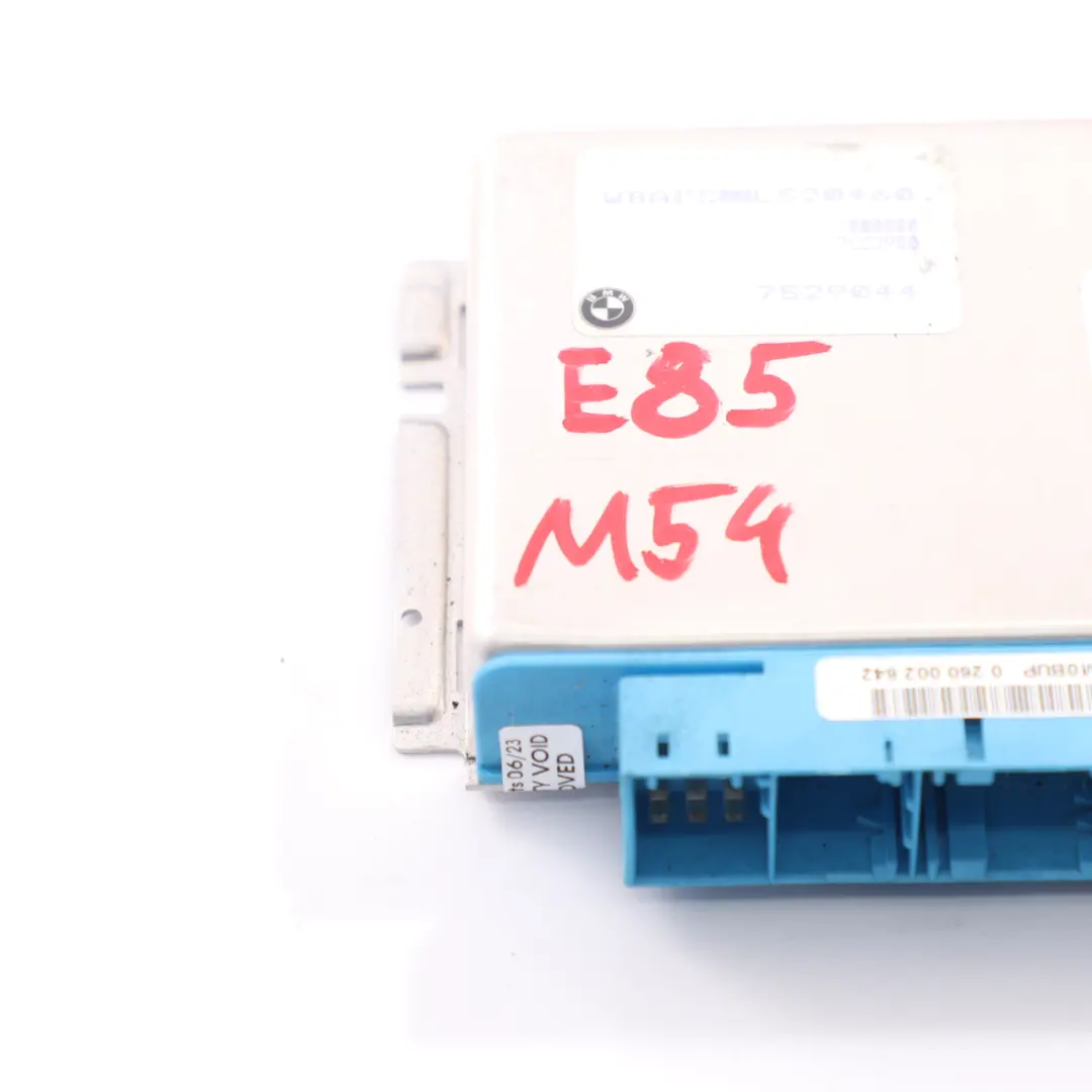 BMW E46 Z4 E85 M54 Automatic Gearbox ECU Control Module EGS - SKU 7522980 - Part number 7522980
