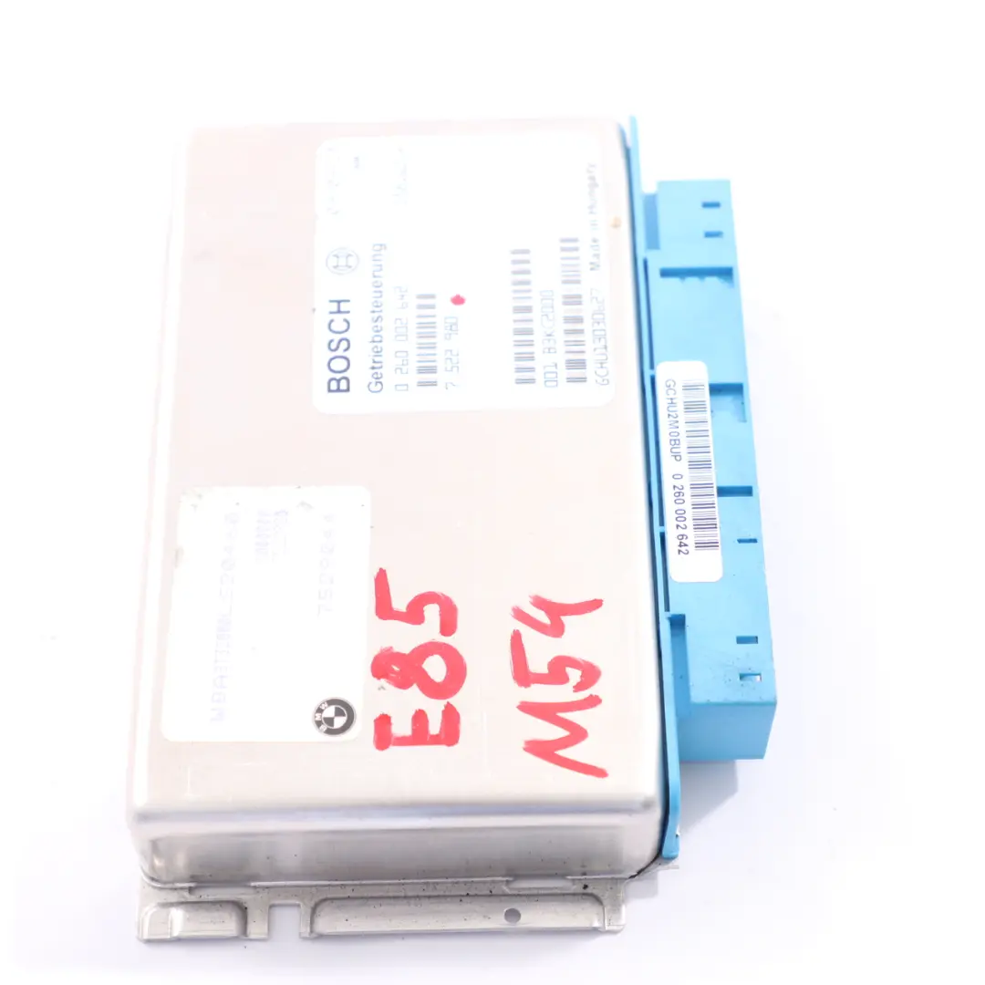 M54 Z4 E85 Caja de cambios automática ECU Módulo de control EGS para BMW E46 con número de pieza 7522980 BMW E46 M54 Z4 E85 Caja de cambios automática ECU Módulo de control EGS - SKU 7522980 - Número de pieza 7522980