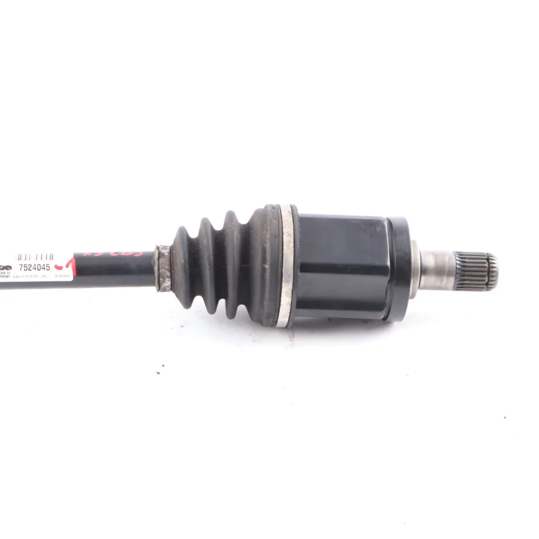 Shaft Front Axle Left N/S Output Driveshaft to BMW X3 E83 Drive with Part number 7524045 BMW X3 E83 Drive Shaft Front Axle Left N/S Output Driveshaft - SKU 7524045-1 - Part number 7524045