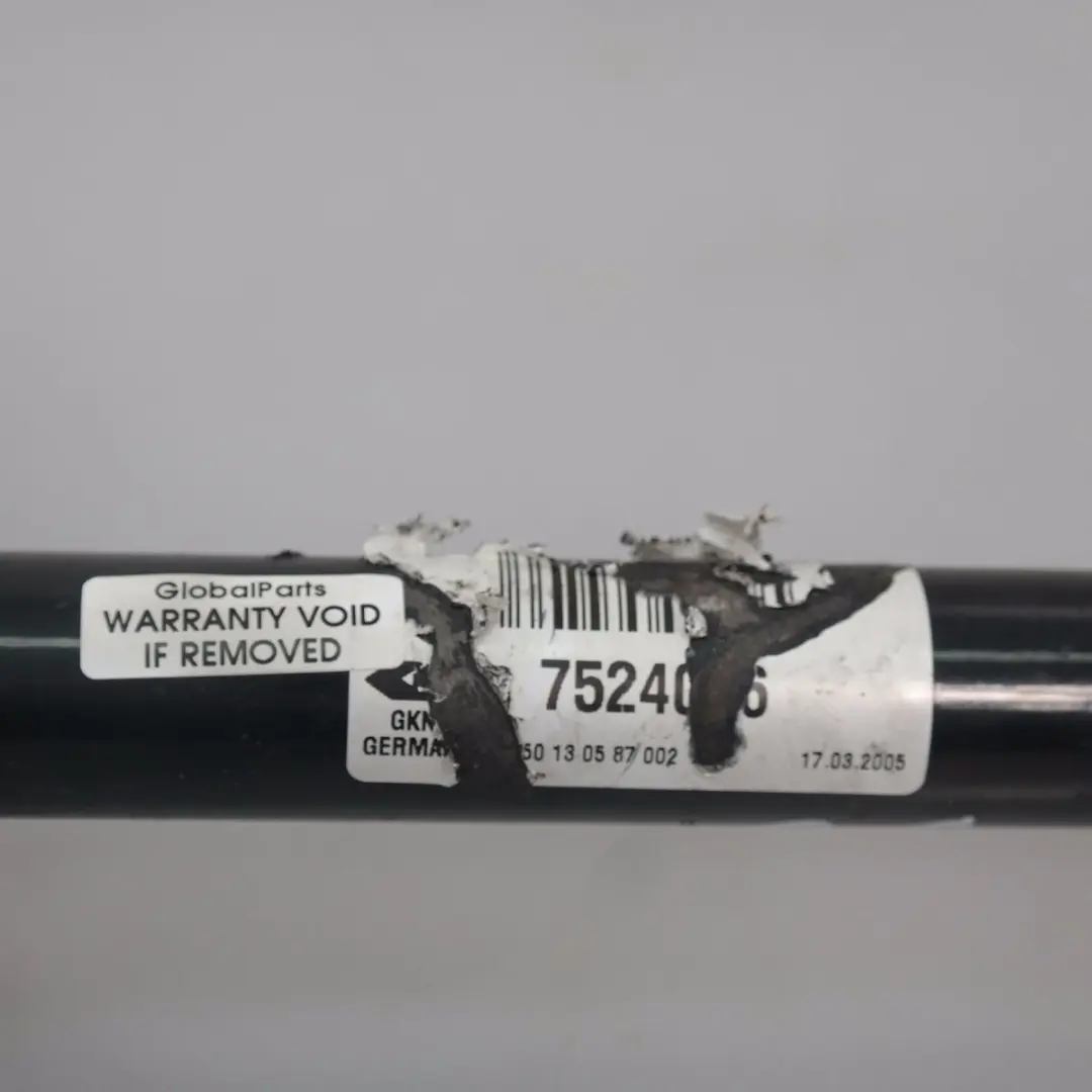 Reihe E83 Abtriebswelle rechts L=949MM 3160 für BMW X3 mit Teilenummer 7524046 BMW X3 Reihe E83 Abtriebswelle rechts L=949MM 3160 - SKU 7524046-1 - Teilenummer 7524046