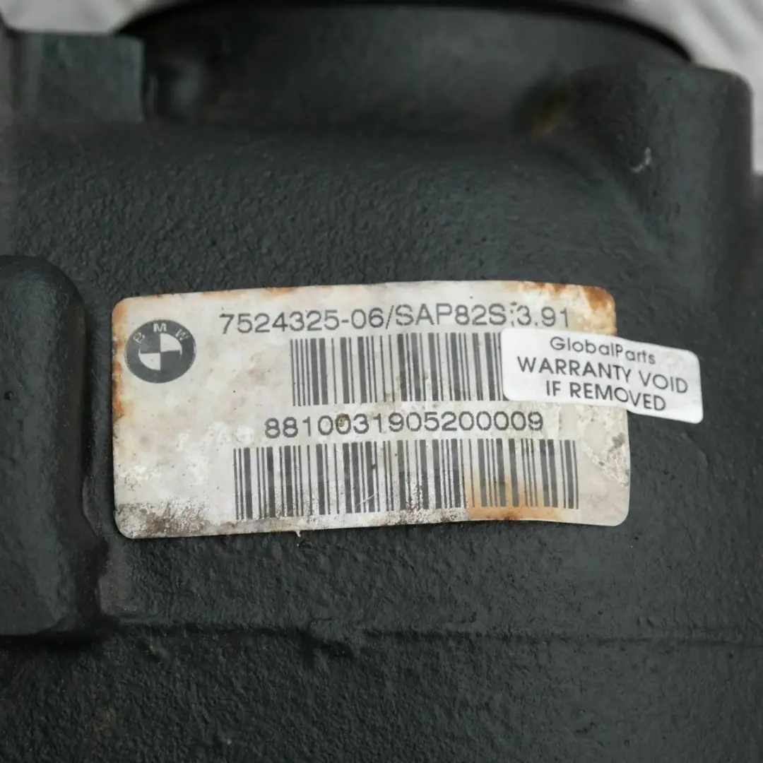 Differential Diff 3,91 Ratio RECONDITIONED BMW E87 E90 E91 116i 118i 318i 320i - SKU 7524325-1 - Part number 7524325