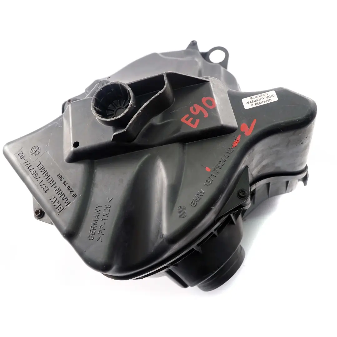 BMW E87 E90 Air Box 116i N45 316i Filtro Aspirazione Silenziatore Box - SKU 7524412-2 - Numero di parte 7524412