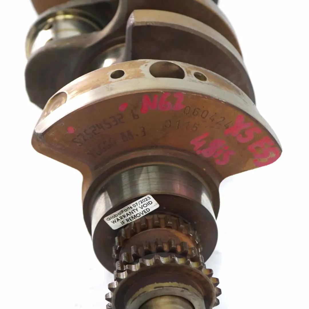 4.8is N62 Wał Korbowy 7529074 do BMW X5 E53 o numerze 7524532 BMW X5 E53 4.8is N62 Wał Korbowy 7529074 - SKU 7524532 - Numer Części 7524532