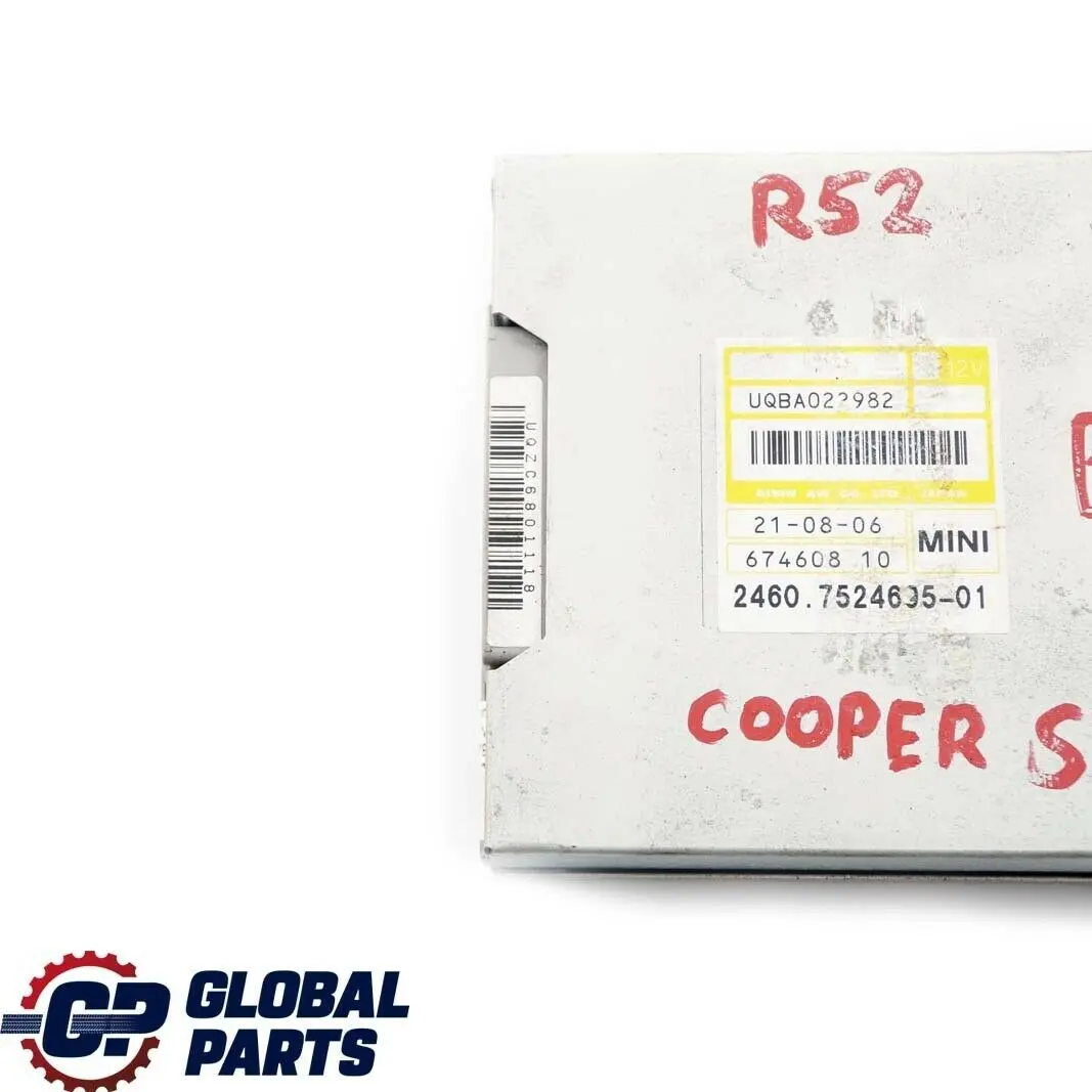 Unite de Commande de Base Automatiquement EGS pour Mini Cooper S R52 R53 à propos du numéro de pièce 7570253 Mini Cooper S R52 R53 Unite de Commande de Base Automatiquement EGS - SKU 7524695 - Numéro de pièce 7570253
