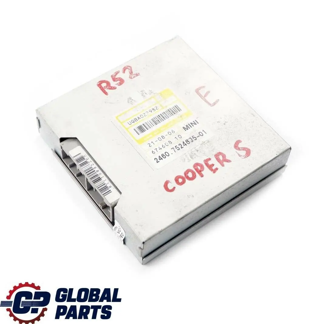 Unite de Commande de Base Automatiquement EGS pour Mini Cooper S R52 R53 à propos du numéro de pièce 7570253 Mini Cooper S R52 R53 Unite de Commande de Base Automatiquement EGS - SKU 7524695 - Numéro de pièce 7570253