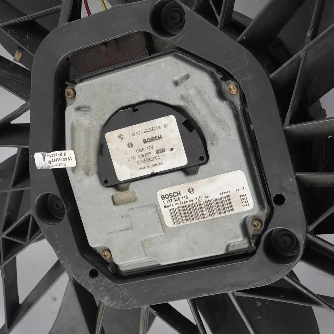  Radiator Fan BMW E60 E61 E63 E65 Radiator Engine Cooling Housing - SKU 7524881-2 - Part number 7524881