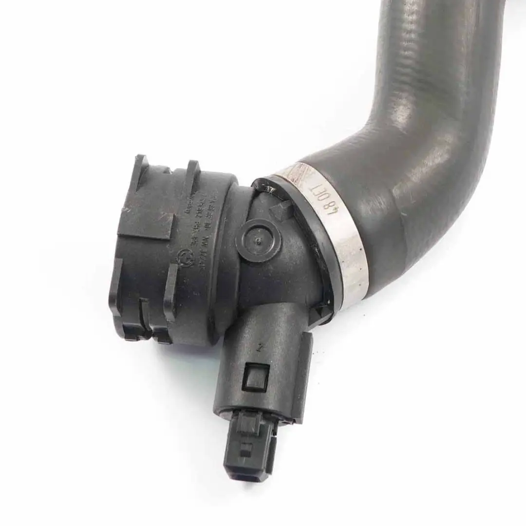 N46 Cooling radiator water hose pipe to BMW 1 SERIES E81 E82 E87 LCI Petrol with Part number 17127525022 BMW 1 SERIES E81 E82 E87 LCI Petrol N46 Cooling radiator water hose pipe - SKU 7525022 - Part number 17127525022