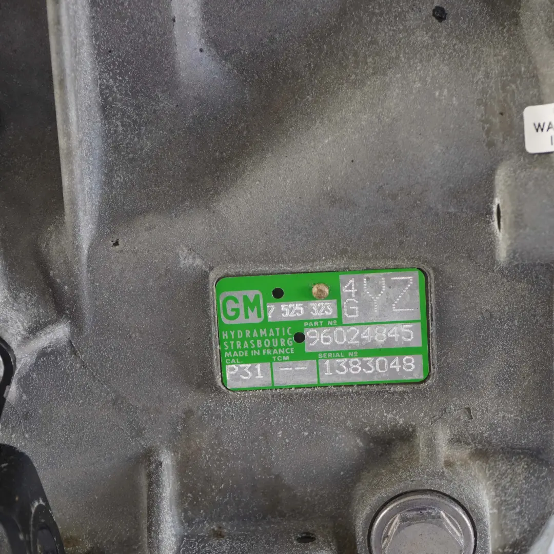 M54 Auto Caja De cambios automatica A5S 390R - YZ GARANTIA para BMW E53 3.0i con número de pieza 7525323 BMW E53 3.0i M54 Auto Caja De cambios automatica A5S 390R - YZ GARANTIA - SKU 7525323 - Número de pieza 7525323