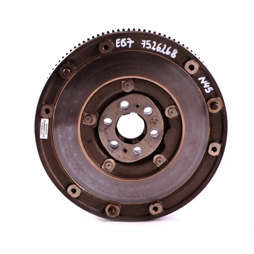 N45 Gasolina Volante bimasa para BMW E81 E87 E90 116i 316i con número de pieza 7526268 BMW E81 E87 E90 116i 316i N45 Gasolina Volante bimasa - SKU 7526268 - Número de pieza 7526268