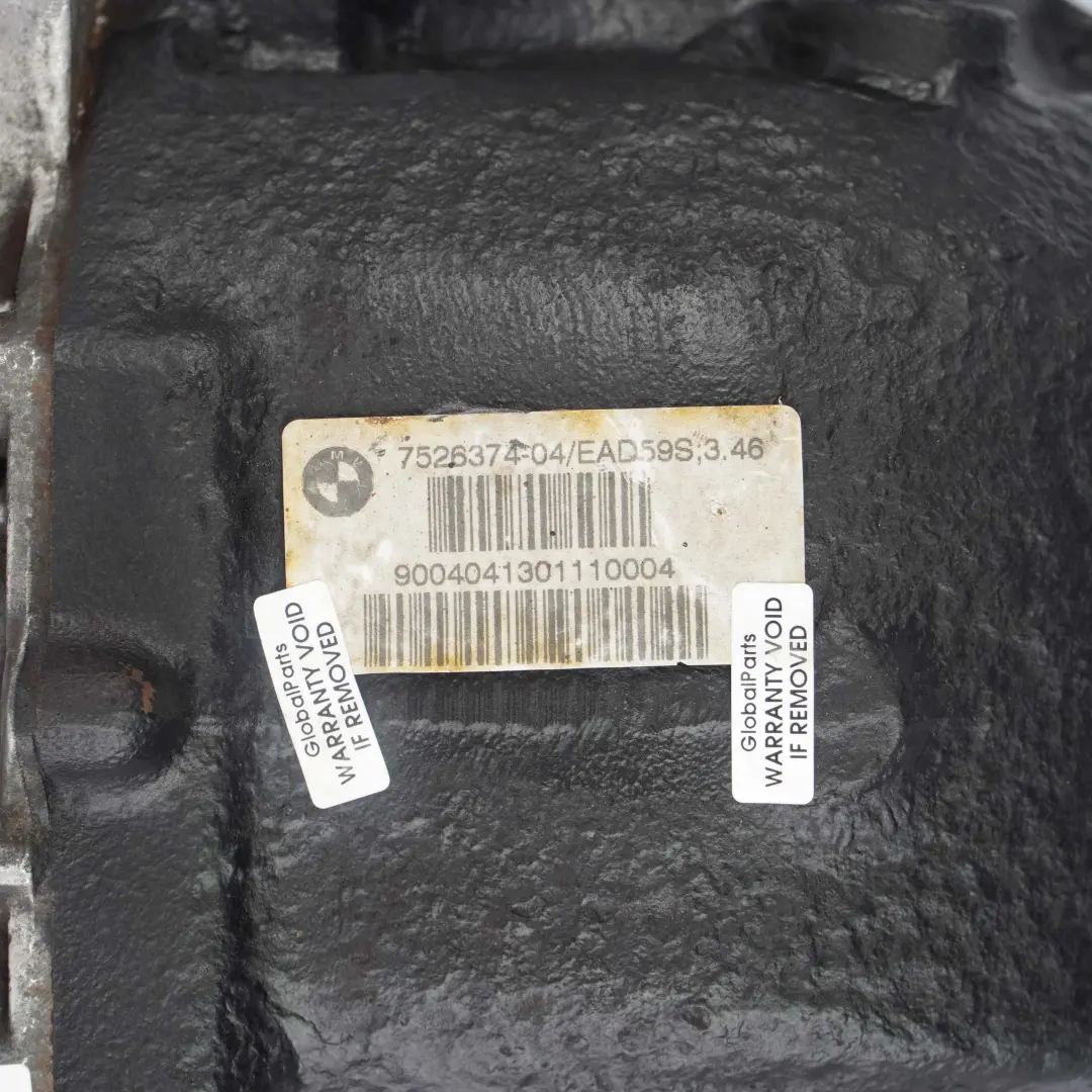 BMW E63 645Ci N62 650i N62N Hinterachsgetriebe Diff 3,46 GARANTIE - SKU 7526374 - Teilenummer 7526374
