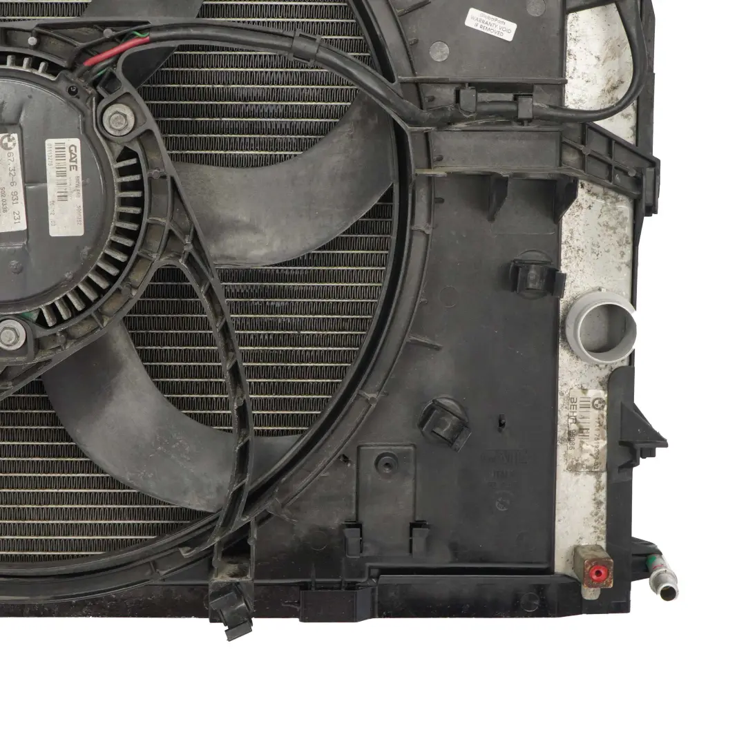  Radiator Pack BMW E60 E61 520i 525i 530i M54 400W Engine Cooling Fan Shroud - SKU 7526824-3 - Part number 7526824