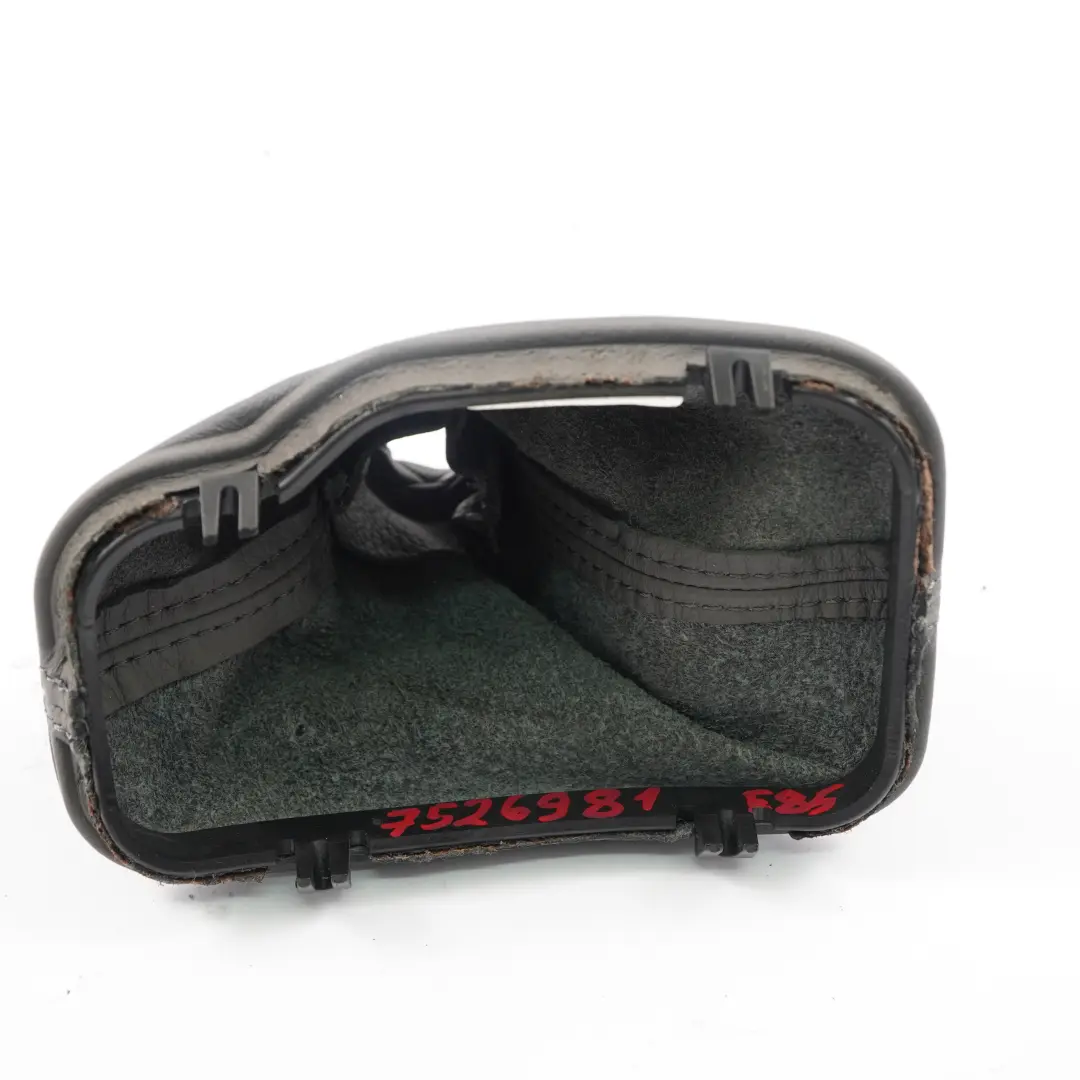 Selector Palanca Bota Cubierta Cuero Gris para BMW Z4 E85 E86 con número de pieza 7526981 BMW Z4 E85 E86 Selector Palanca Bota Cubierta Cuero Gris - SKU 7526981 - Número de pieza 7526981