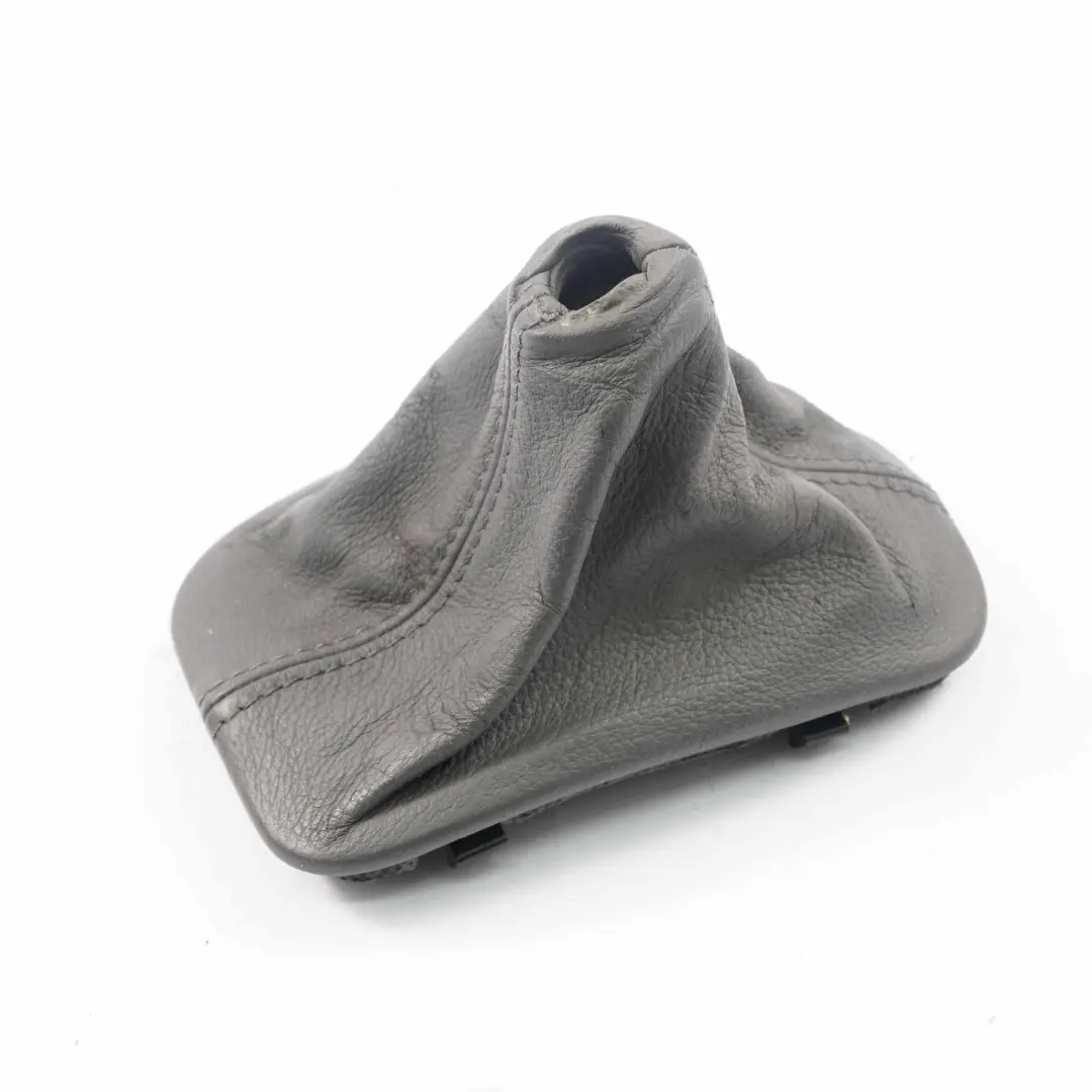 Selector Palanca Bota Cubierta Cuero Gris para BMW Z4 E85 E86 con número de pieza 7526981 BMW Z4 E85 E86 Selector Palanca Bota Cubierta Cuero Gris - SKU 7526981 - Número de pieza 7526981