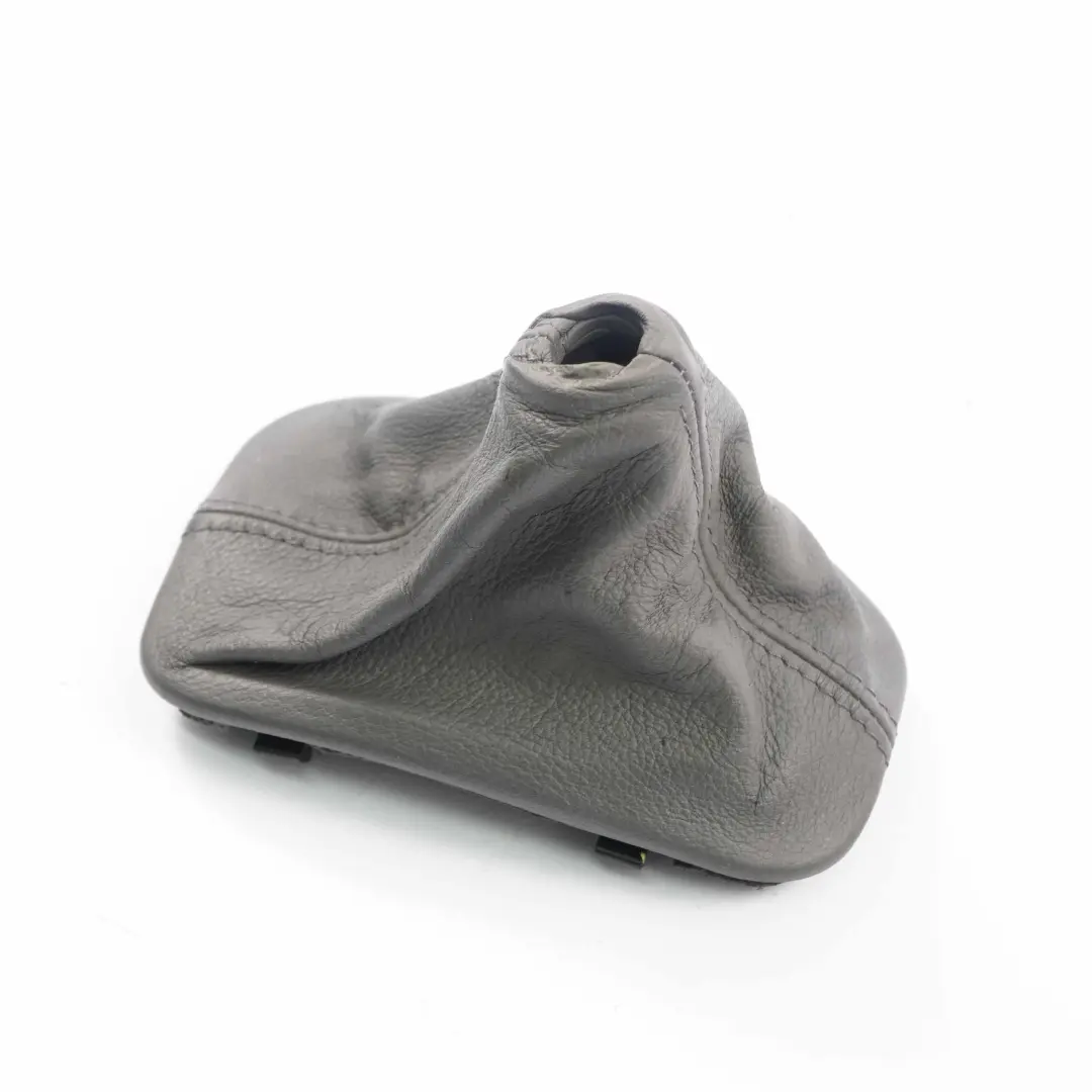 Selector Palanca Bota Cubierta Cuero Gris para BMW Z4 E85 E86 con número de pieza 7526981 BMW Z4 E85 E86 Selector Palanca Bota Cubierta Cuero Gris - SKU 7526981 - Número de pieza 7526981