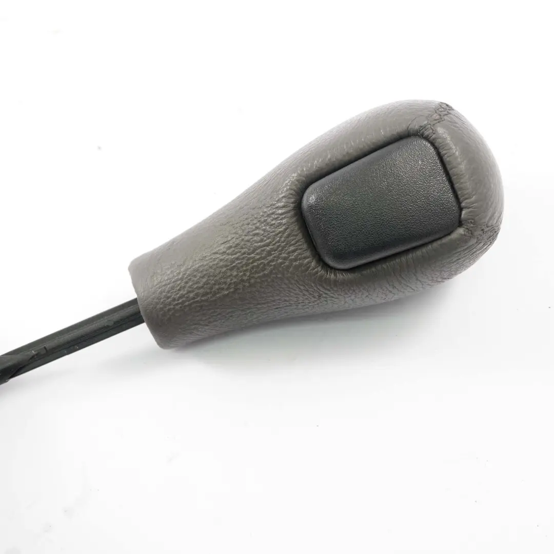 BMW Z4 E85 Leva Selettrice Manopola Del Cambio Manopola In Pelle Grigio - SKU 7526983 - Numero di parte 7526983