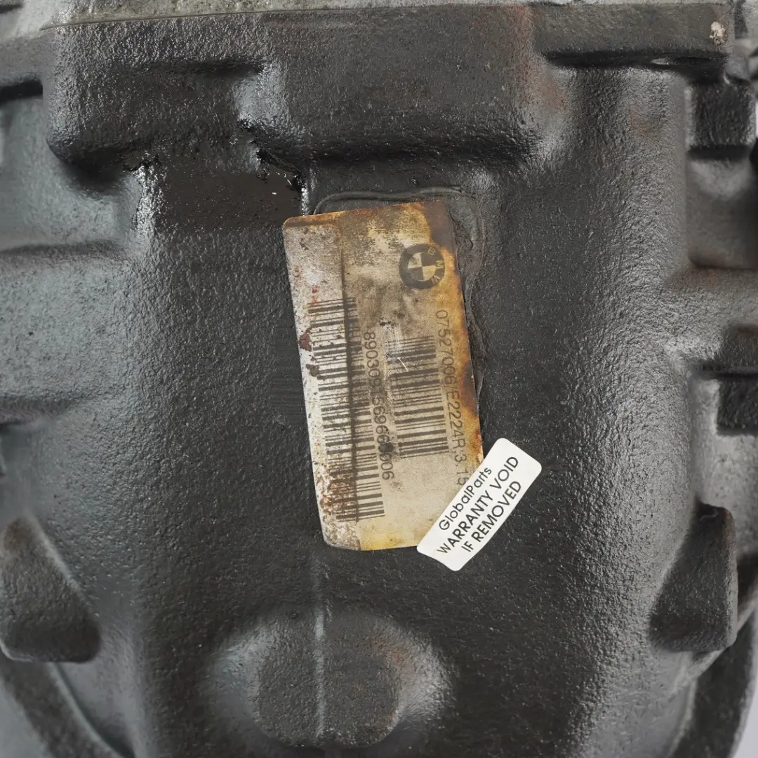 Diferencial Trasero 3,15 Ratio 525i Gasolina GARANTIA para BMW E60 con número de pieza 7527006 BMW E60 Diferencial Trasero 3,15 Ratio 525i Gasolina GARANTIA - SKU 7527006 - Número de pieza 7527006