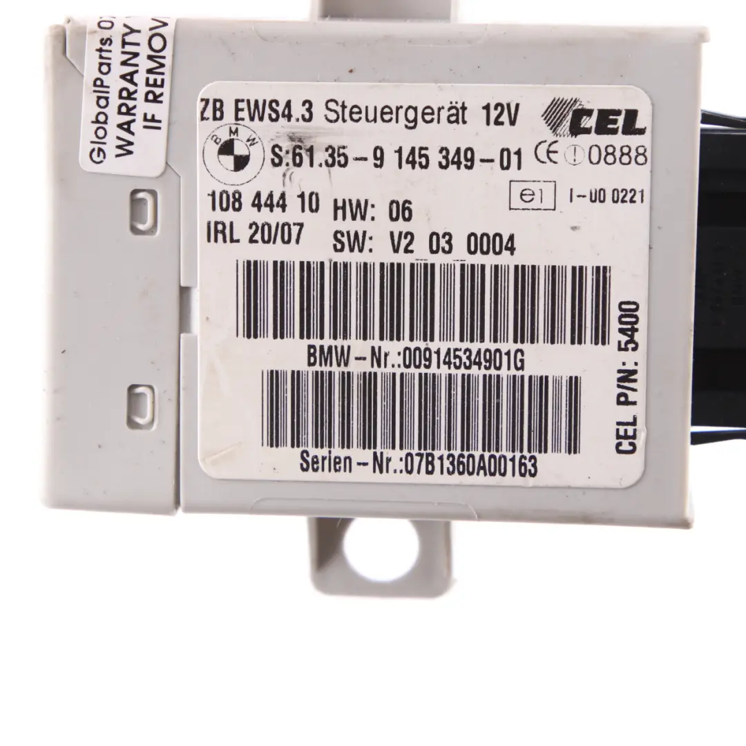 M54 173HP ECU Kit DME + EWS3 + Key Manual to BMW Z4 E85 2.2i Engine with Part number 7527072 BMW Z4 E85 2.2i Engine M54 173HP ECU Kit DME + EWS3 + Key Manual - SKU 7527072-6 - Part number 7527072