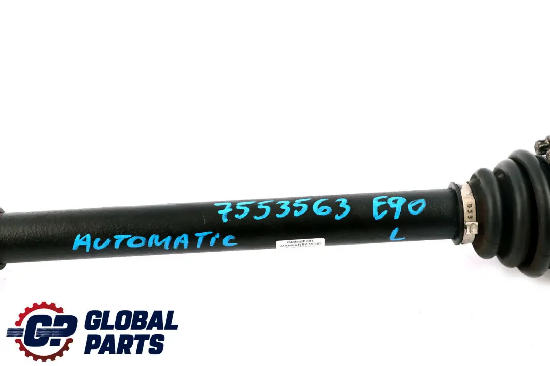 N52 325i 330i Left N/S Output Drive Shaft Automatic to BMW 3 Series E90 E91 with Part number 7527081 BMW 3 Series E90 E91 N52 325i 330i Left N/S Output Drive Shaft Automatic - SKU 7527081 - Part number 7527081