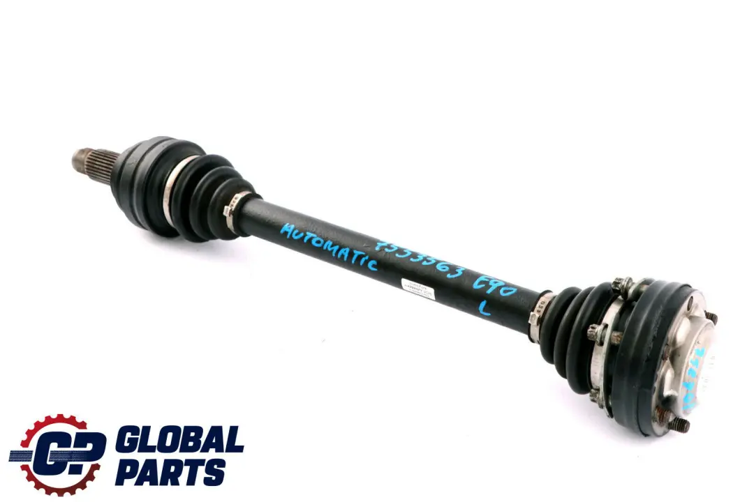 N52 325i 330i Left N/S Output Drive Shaft Automatic to BMW 3 Series E90 E91 with Part number 7527081 BMW 3 Series E90 E91 N52 325i 330i Left N/S Output Drive Shaft Automatic - SKU 7527081 - Part number 7527081