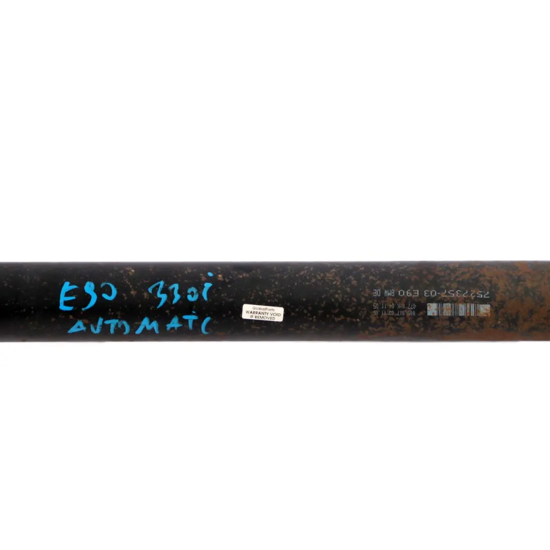 Propshaft Drive Shaft Prop Shaft Automatic Gearbox BMW E90 E91 E92 330i - SKU 7527357 - Part number 7527357