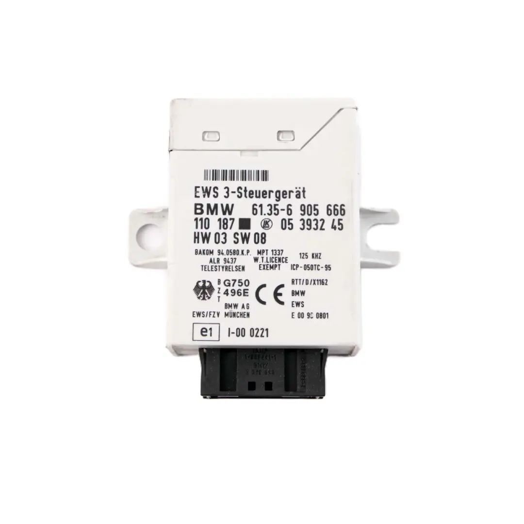  £MINI Cooper S R53 W11 170HP Engine ECU Kit DME + EWS + Key Manual - SKU 7527610-2 - Part number 7527610
