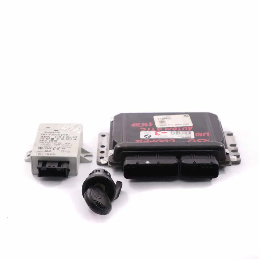 90HP Engine ECU Kit DME + EWS + Key Automatic Mini Cooper R50 W10 - SKU 7527610-3 - Part number 7527610