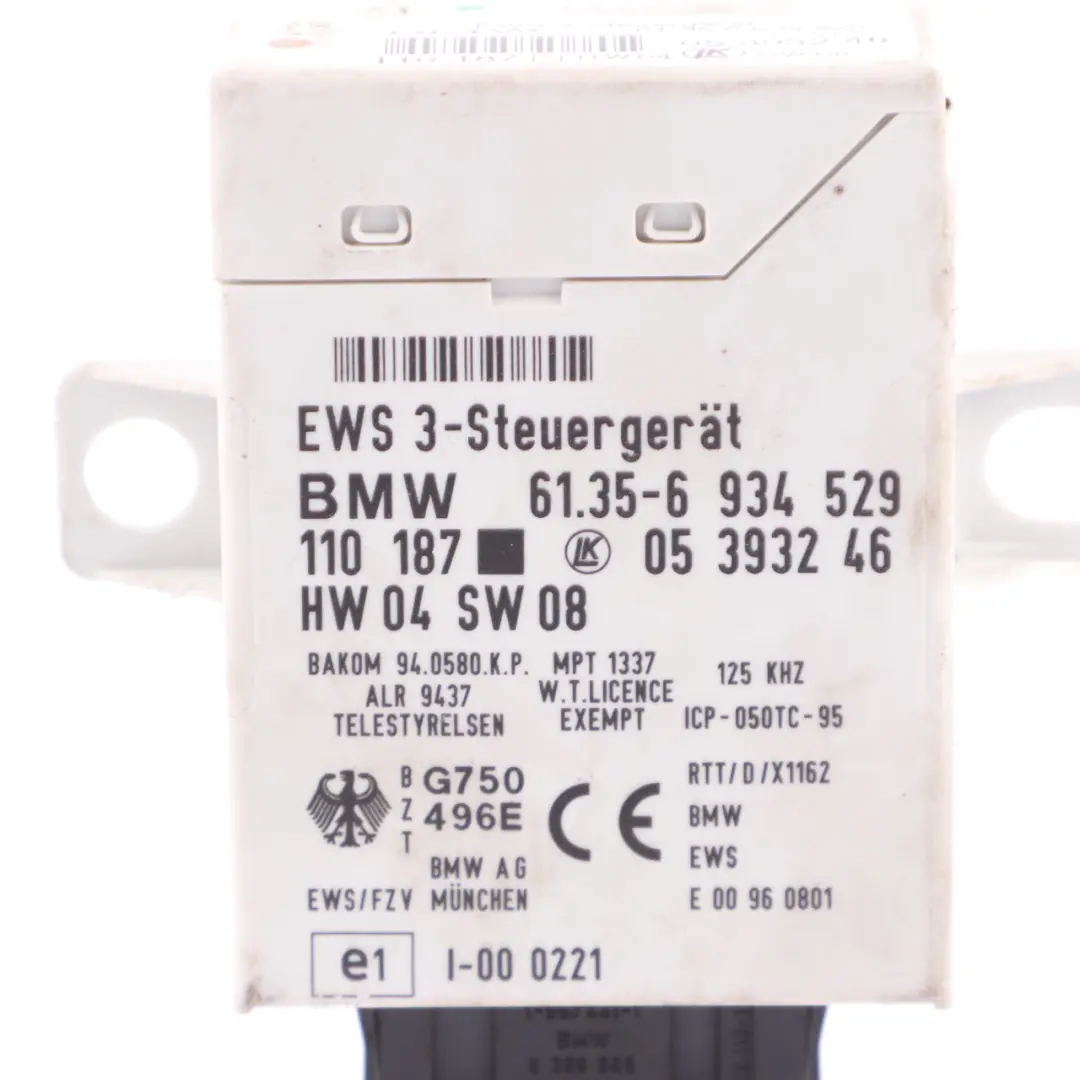BMW MINI R50 One 1.6 W10 90PS Steuergerät + EWS + Schlüssel Automatik - SKU 7527610-8 - Teilenummer 7527610