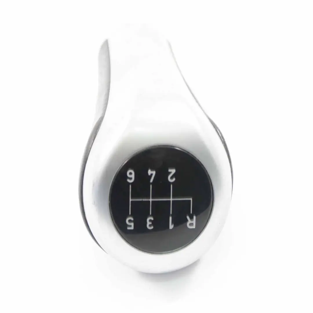 BMW E87 E90 Gear Stick Shift Knob Plastic Silver 6-Speed - SKU 7529088-3 - Part number 7529088