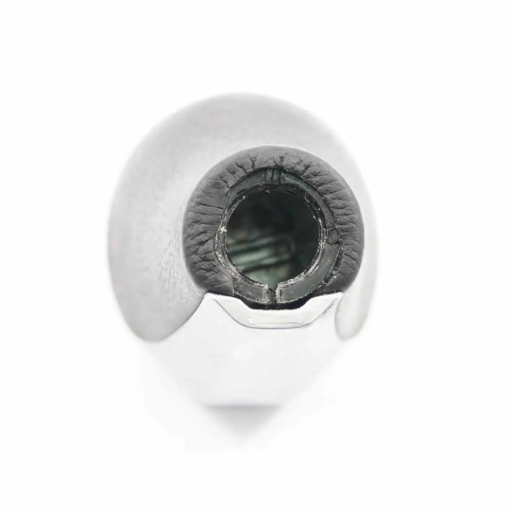 BMW E87 E90 Gear Stick Shift Knob Plastic Silver 6-Speed - SKU 7529088-3 - Part number 7529088