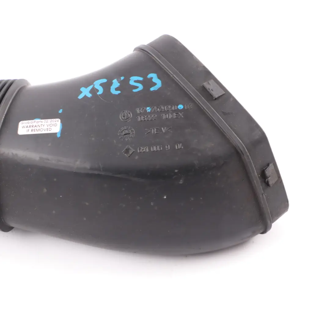 BMW X5 E53 Soufflet Caoutchouc Tuyau D'aspiration Jusqu'à Boîte Air - SKU 7529250 - Numéro de pièce 7529250