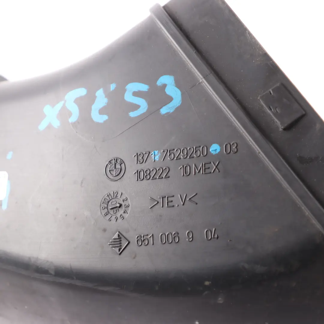 Soufflet Caoutchouc Tuyau D'aspiration Jusqu'à Boîte Air pour BMW X5 E53 à propos du numéro de pièce 7529250 BMW X5 E53 Soufflet Caoutchouc Tuyau D'aspiration Jusqu'à Boîte Air - SKU 7529250 - Numéro de pièce 7529250