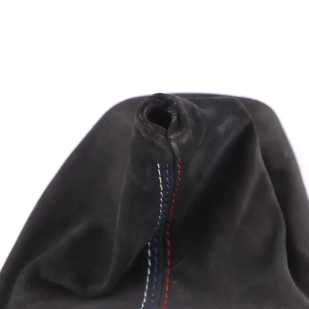 BMW E90 E91 E92 E93 Shift Lever Gear Selector Cover Alcantara - SKU rhd-7530224-2 - Part number 7530224