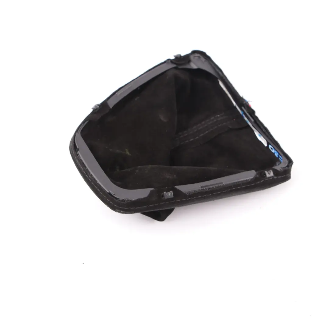 BMW E90 E91 E92 E93 Shift Lever Gear Selector Cover Alcantara - SKU rhd-7530224-2 - Part number 7530224