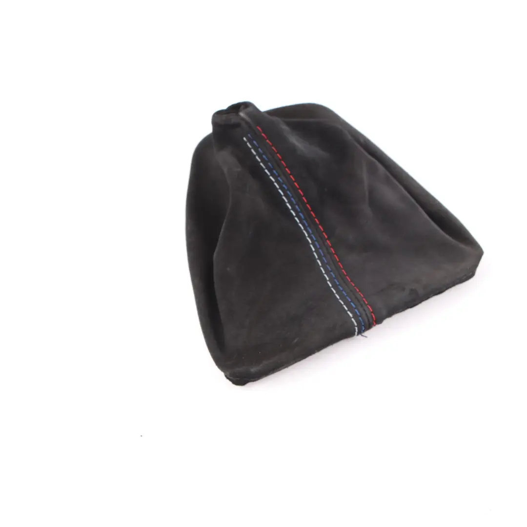 BMW E90 E91 E92 E93 Shift Lever Gear Selector Cover Alcantara - SKU rhd-7530224-2 - Part number 7530224