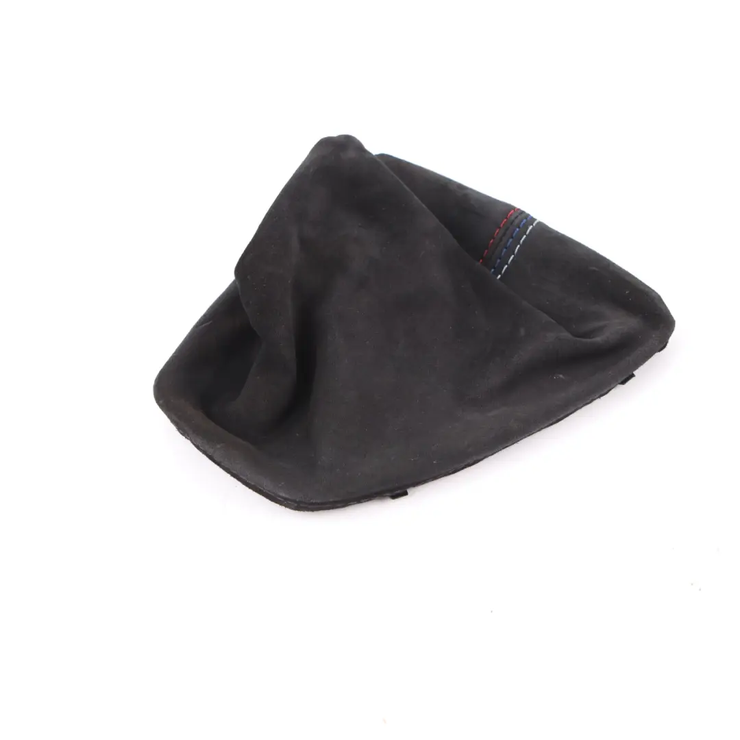 BMW E90 E91 E92 E93 Shift Lever Gear Selector Cover Alcantara - SKU rhd-7530224-2 - Part number 7530224