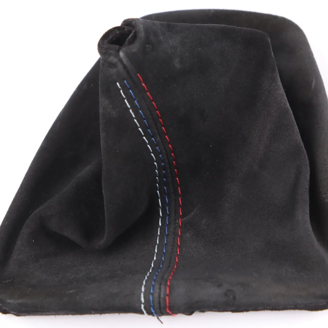 Shift Lever Gear Selector Cover Alcantara to BMW E90 E91 E92 E93 with Part number 7530224 BMW E90 E91 E92 E93 Shift Lever Gear Selector Cover Alcantara - SKU rhd-7530224-2 - Part number 7530224