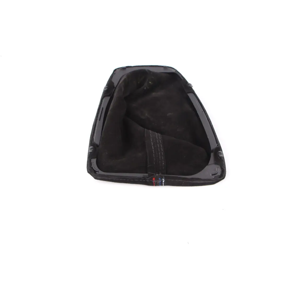 BMW E90 E91 E92 E93 Shift Lever Gear Selector Cover Alcantara - SKU rhd-7530224-2 - Part number 7530224