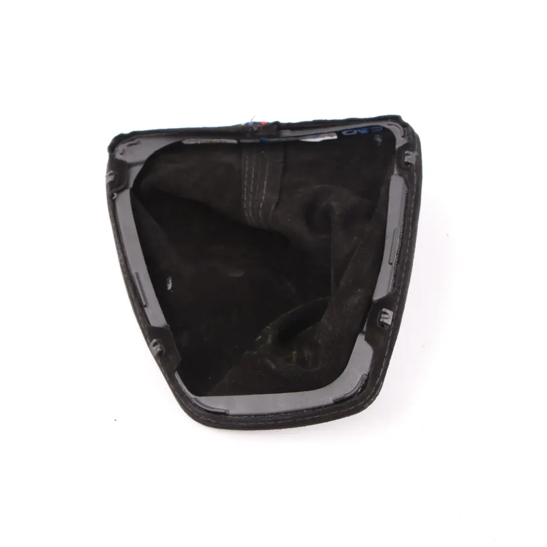 Shift Lever Gear Selector Cover Alcantara to BMW E90 E91 E92 E93 with Part number 7530224 BMW E90 E91 E92 E93 Shift Lever Gear Selector Cover Alcantara - SKU rhd-7530224-2 - Part number 7530224