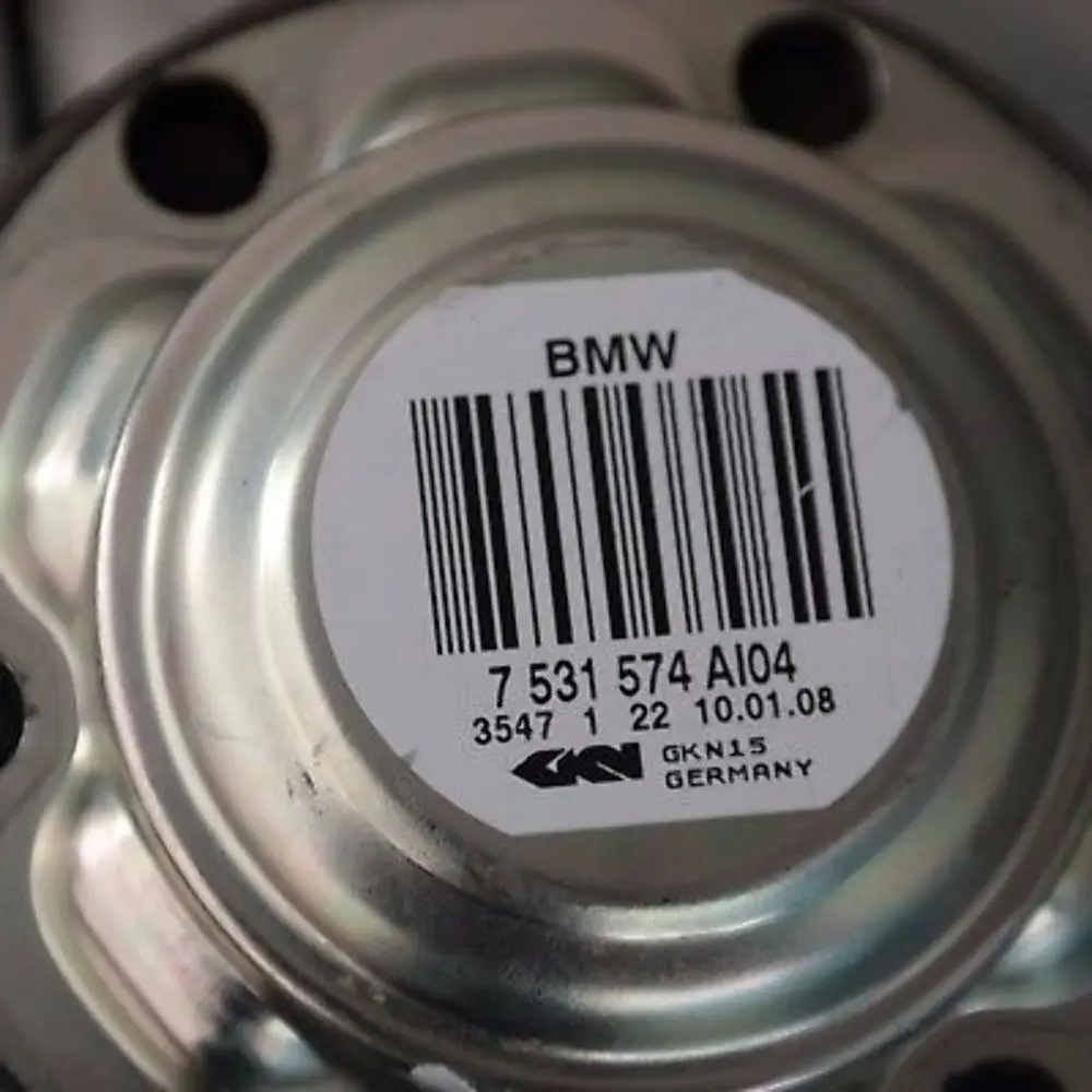 M57N 177PS Set Abtriebswelle Schwenklager hinten rechts BMW 5 E60 520d - SKU 7531574 - Teilenummer 7531574