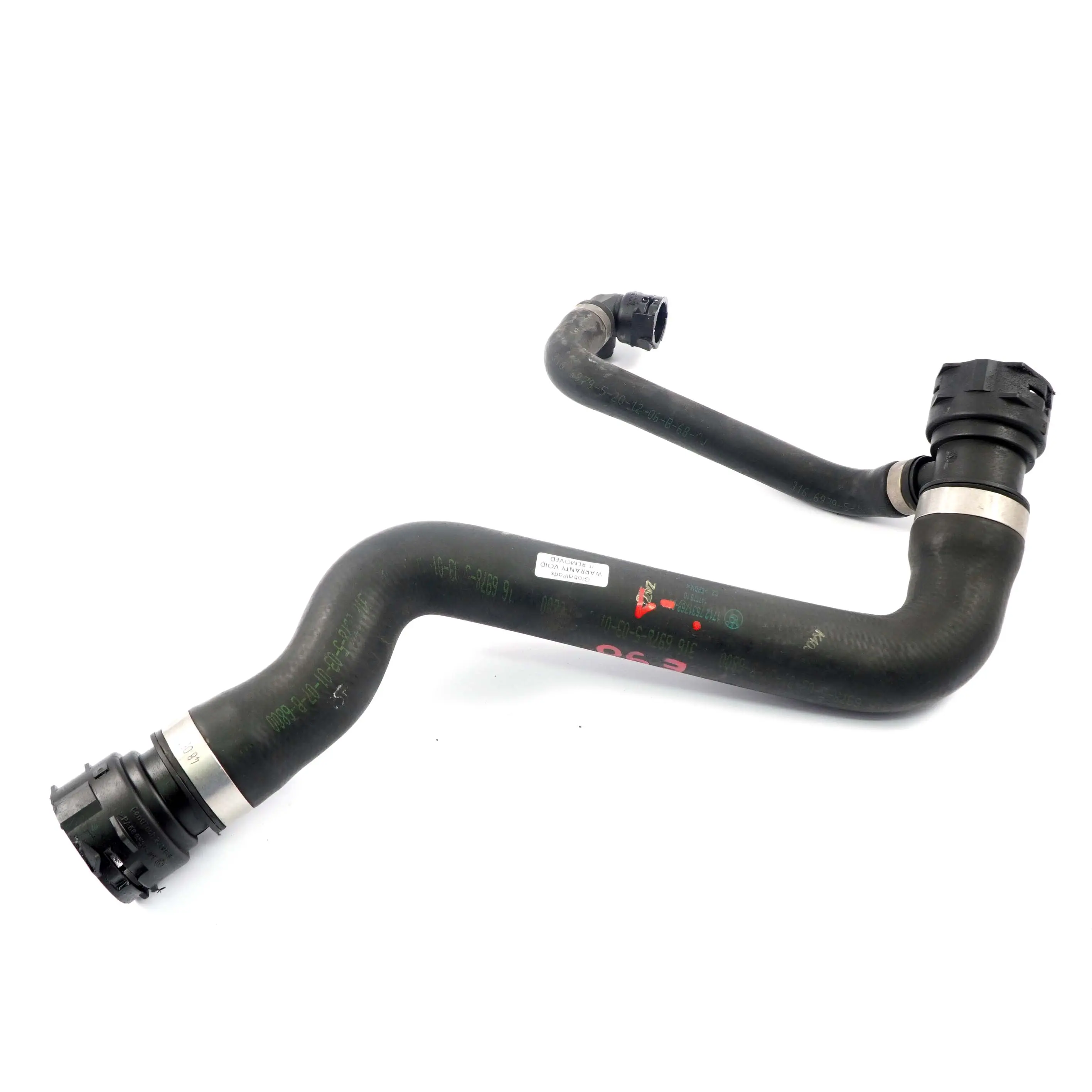BMW E88 E90 E90N E91 N45 N46 Tubo Superiore Alimentazione-Radiatore Motore