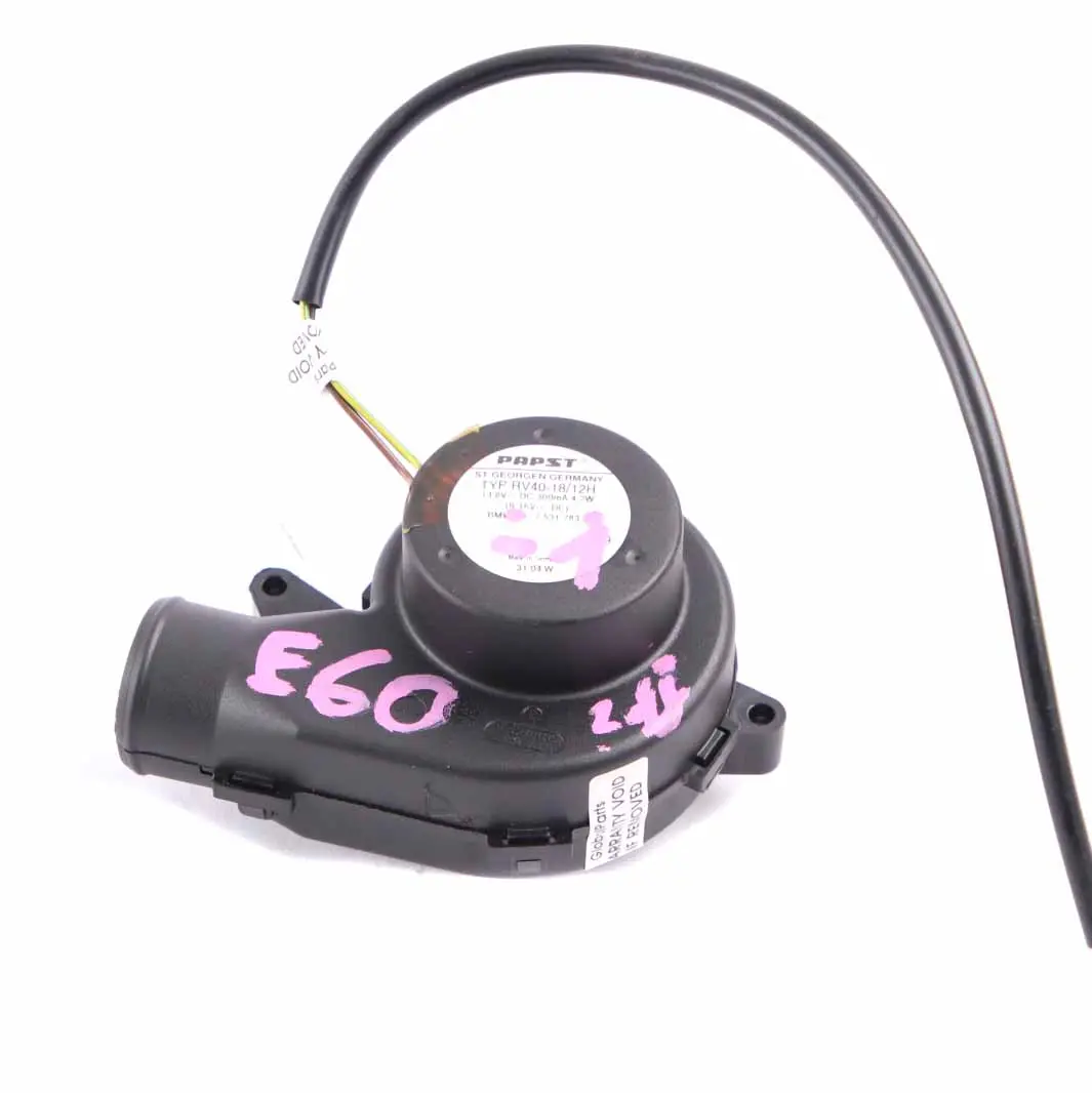 Gehäuse E-Box Lüfter Motor für BMW 1 3 5 6 er E60 E63 E81 E87 E90 E91 mit Teilenummer 7531783 BMW 1 3 5 6 er E60 E63 E81 E87 E90 E91 Gehäuse E-Box Lüfter Motor - SKU 7531783-1 - Teilenummer 7531783