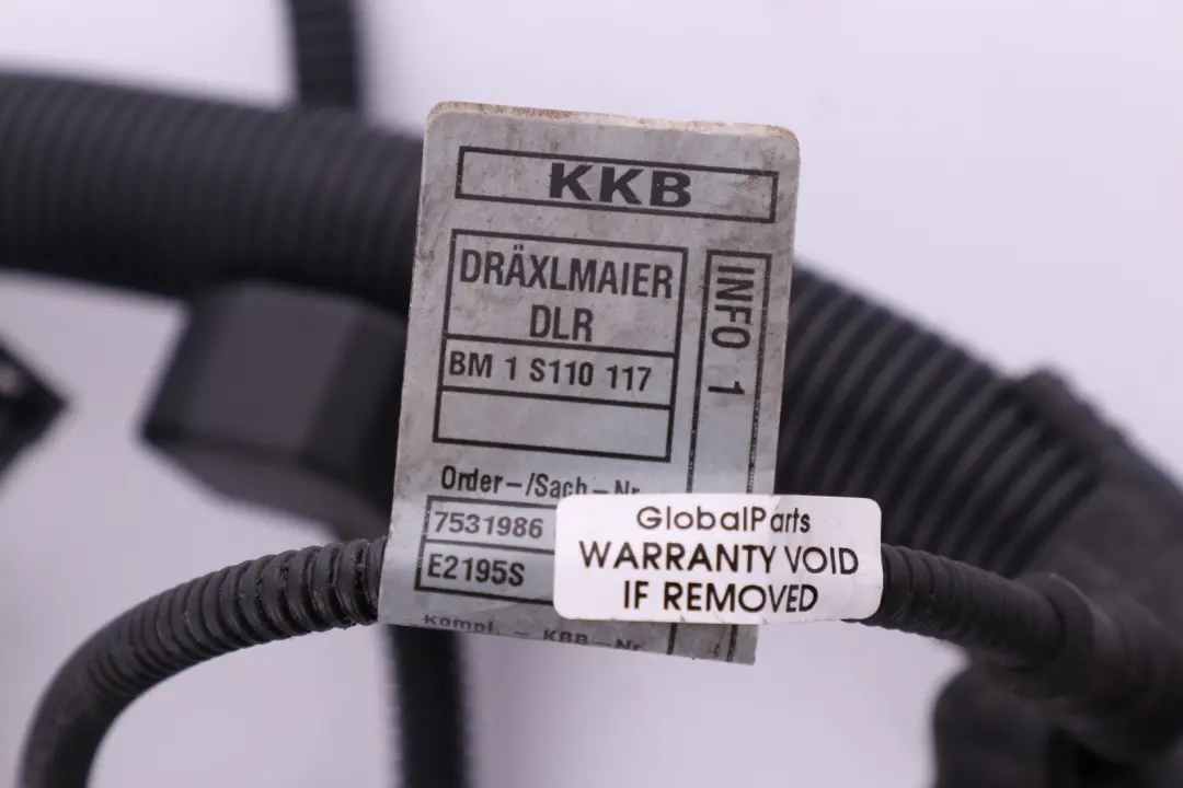 BMW X5 E53 3.0i M54 Motor Cableado Mazo Módulo - SKU 7531986 - Número de pieza 7531986