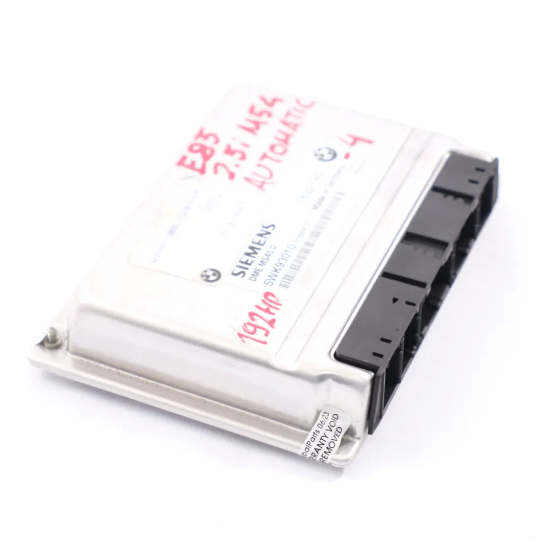 E85M54 Komputer Sterownik Silnika do BMW X3 E83 Z4 o numerze 7532140 BMW X3 E83 Z4 E85M54 Komputer Sterownik Silnika - SKU 7532140-4 - Numer Części 7532140