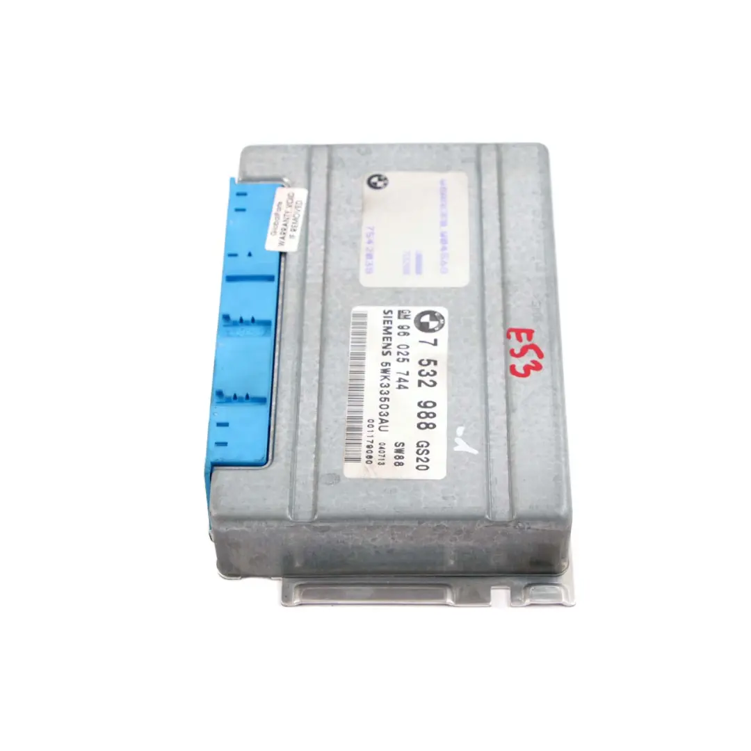 BMW X3 E83 3.0i M54 1 Automatic Gearbox Basic Control Unit EGS Module - SKU 7532988-1 - Part number 7532988