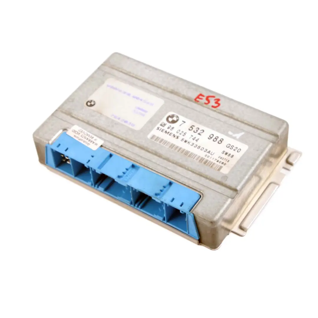 M54 1 Automatic Gearbox Basic Control Unit EGS Module to BMW X3 E83 3.0i with Part number 7532988 BMW X3 E83 3.0i M54 1 Automatic Gearbox Basic Control Unit EGS Module - SKU 7532988-1 - Part number 7532988