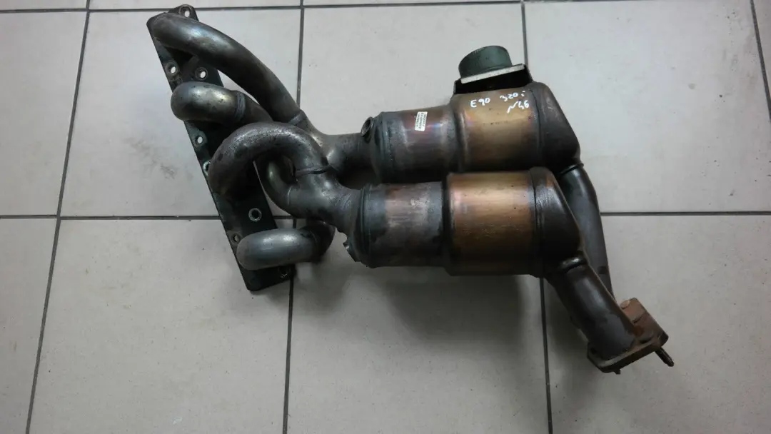 N46 Exhaust Manifold Catalytic Converter Cat to BMW 1 3 Series E87 E90 120i 320i with Part number 7532997 BMW 1 3 Series E87 E90 120i 320i N46 Exhaust Manifold Catalytic Converter Cat - SKU 7532997 - Part number 7532997