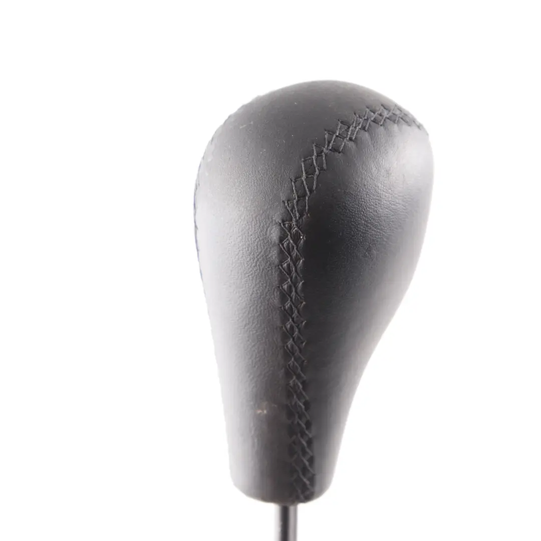 BMW E46 X5 E53 Leather Ring Gear Shift Knob Lever Black - SKU 7533347 - Part number 7533347