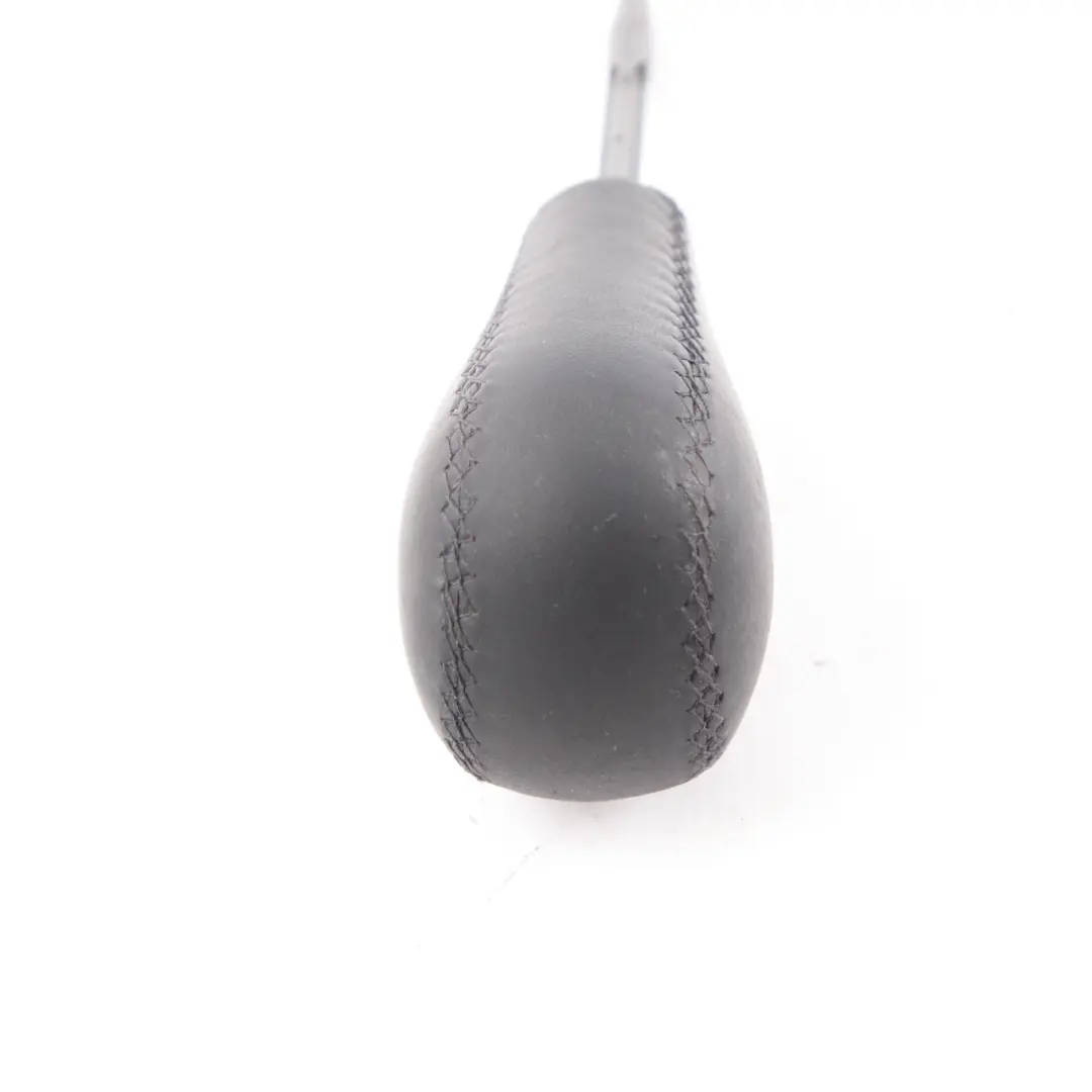 Leather Ring Gear Shift Knob Lever Black to BMW E46 X5 E53 with Part number 7533347 BMW E46 X5 E53 Leather Ring Gear Shift Knob Lever Black - SKU 7533347 - Part number 7533347